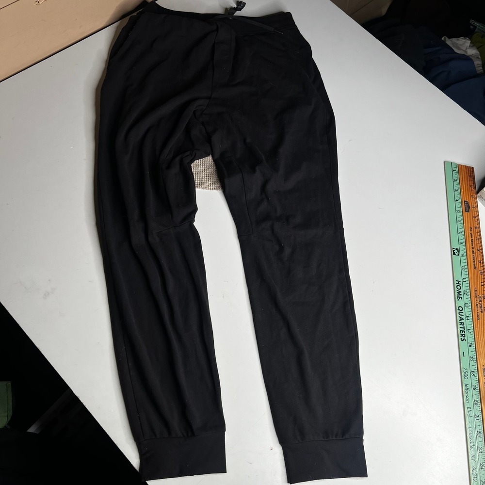 Lululemon ABC Jogger Mens Medium Black Nylon Blend Tapered Athletic Pants